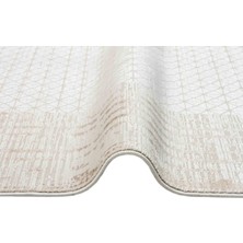 MHL 01 CREAM GOLD  - MAHAL - Art Deco Desenli Yüksek Kalite Sık Dokuma Salon Halısı - CREAM GOLD - 80*150