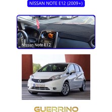 Nissan Note E12 2009+TORPİDO Koruma Halısı Mavi Kenar