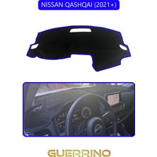 Nissan Qashqaı 2021 +Torpido Koruma Halısı Mavi Kenar
