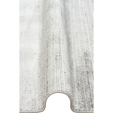 Eko Halı Rm 01 Cream Grey  - Roma - Viskon ve Polyester ile Üretilen Şık Salon Halısı