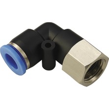 DPLFG10-02 Pnömatik Dişi Dirsek 1/4 - 10 (5'li Paket)