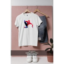 Oversize Spider-Man - Örümcek Adam 9 Vektörel  Tasarımlı Unisex T-Shirt