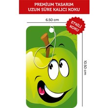 Bymeyla Elma Aroması Esanslı Oto Kokusu ve Torpido Aksesuarı