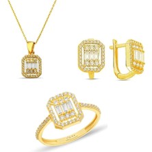 ÇGK KUYUMCULUK Baget 3'lü  Altın Set Takım CGKTKM0036