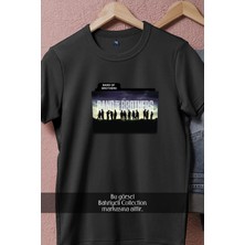 Oversize Television Show Miniseries Band Of Brothers  Tasarımlı Unisex T-Shirt