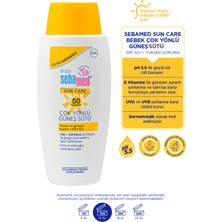 Sebamed Baby SPF 50 UVA - UVB Filtresi ve E Vitamini Etkili Çok Yonlu Koruyucu Çocuk Güneş Sütü 100 ml
