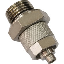 IBCG06-01 Pnömatik Somunlu Düz Rakor 1/8 - 8/6 (5'li Paket)