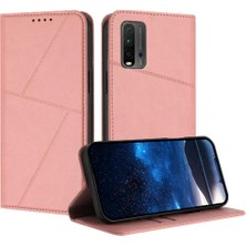 Manyi Mall Kart Yuvaları ve Kickstand ile Xiaomi Redmi 9t Darbeye Dayanıklı Kapak Için Kılıf (Yurt Dışından)