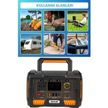 Electroll 300w 285wh Akıllı Bms Lityum Güneş Enerjili Taşınabilir Güç Depolama İstasyonu
