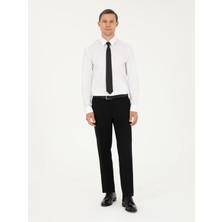 Cacharel Erkek Siyah Slim Fit Kumaş Pantolon 50293817-VR046