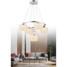ESSLİGHT CANDY 5 Lİ ŞEKER CAMLI LED AVİZE 3 RENK IŞIK MODLU (BEYAZ SARI GÜN IŞIĞI) SALON MUTFAK YATAK ODASI GENÇ ODASI OFİS