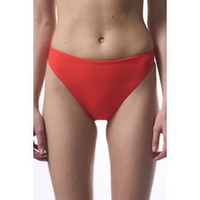 Praslin Minimal Kesim Kırmızı Hıgh Leg Bikini Altı