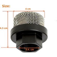 Ruseaao 4 Adet 246385 Hortum Giriş Süzgeci Filtresi, Giriş Emiş Süzgeci Ağı (Yurt Dışından)