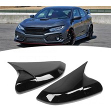 Honda Civic Fc5 2016-2020 Siyah Batman Ayna Kapagı
