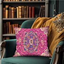Kilim Desenli Pamuklu Kırlent Kılıfı – Otantik ve Şık Tasarım