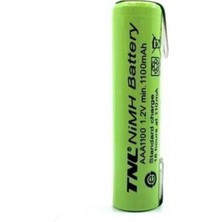 1100MAH 1.2V Aaa Puntalı Nimh Traş Makinesi Pili