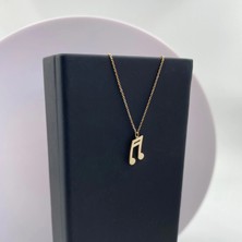 Nota 14 Ayar Altın Kolye