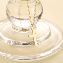 Haç 14 Ayar Altın Kolye