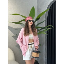 Müslin Kumaş Oversize Gömlek