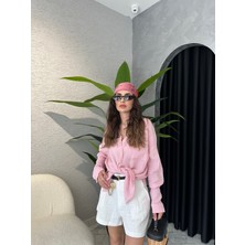 Müslin Kumaş Oversize Gömlek