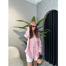 Müslin Kumaş Oversize Gömlek