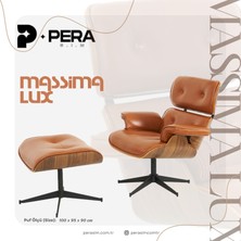 Massima Lux Berjer ve Puf (Hakiki Deri)