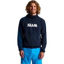 Slam Graphic Hoodie Erkek Mavi Sweatshirt