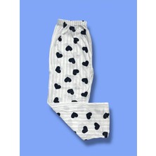 Battal Beden Anne Penye Pijama Alt