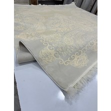 Krem Salon Halısı 6m2 Hereke Halı Argın Halı