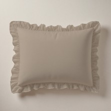 2 Adet Fırfırlı Ranforce Kumaş Yastık Kılıfı 50 x 70