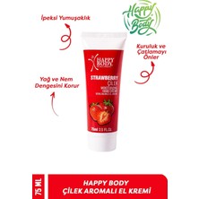 Happy Body Çilekli El Kremi 75 ml