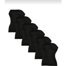 Yıldız 2181 Kadın Likralı Straplez Atlet 12 Adet