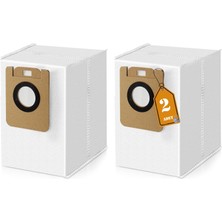 Populer Dreame Z10 Pro Robot Süpürge Uyumlu Toz Torbası 2’li Set – 4.5l Büyük Kapasiteli, Hijyenik