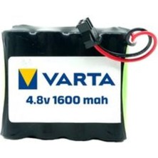 4.8V 1600MAH Siyah Soketli Ni-Mh Oyuncak Araba Pili
