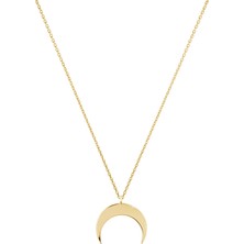 Hilal 14 Ayar Altın Kolye