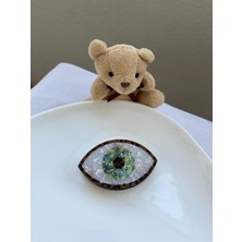 Leopar Çerçeveli Göz Toka