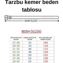Erkek Kemer Çocuk Yetişkin Dikdörtgen Tokalı Deri Kemer Siyah TARZ3.5CELIK2255