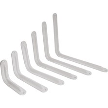 Beşel BA302 Raf Altı Lüx Beyaz 135x200 mm - 4'lü Paket