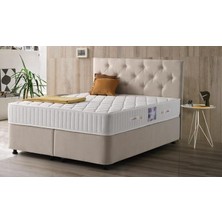 Beta Full Ortopedik Antialerjik 24 cm 150*200 Yatak- Baza- Başlık Seti