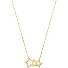 Yıldız 14 Ayar Altın Kolye