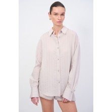 adL Moda Tutkusu Çizgili Gömlek