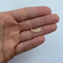 Yıldız 14 Ayar Altın Kolye