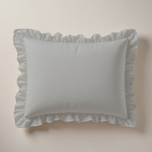 2 Adet Fırfırlı Ranforce Kumaş Yastık Kılıfı 50 x 70