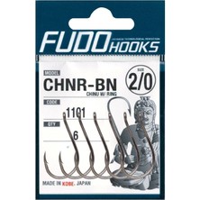 Fudo 1101 Chinu Black Nikel Delikli Çapraz Iğne No:2/0