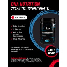 Dna Nutrition Creatine 500 gr x 2 Adet