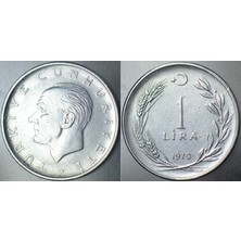 Banknoting Türkiye Cumhuriyeti 1 Lira 1970.