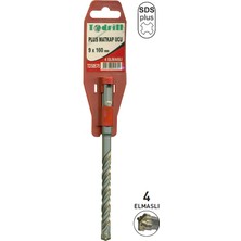 Todrill TD50619 20X460MM Sds-Plus 4 Elmaslı Matkap Ucu