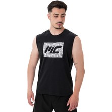 Musclecloth Tactical Kolsuz T-Shirt Siyah