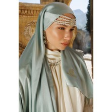 Mint Yeşili Diamond Aura Şal