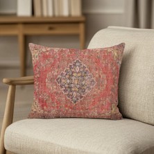 Canlı Boho Desenli Yastık Kılıfı Kare